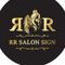 RR SALON SIGN