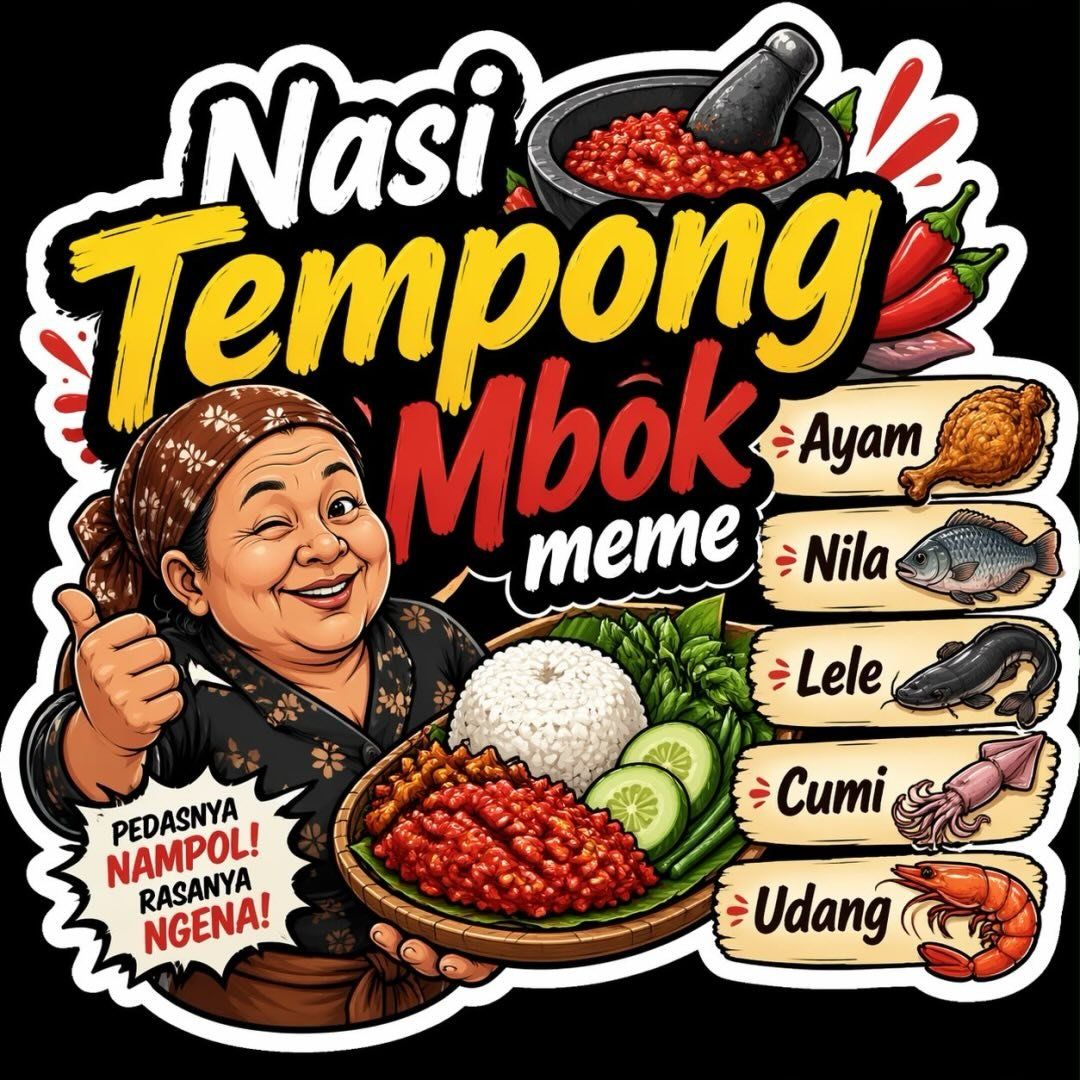 Nasi Tempong Mbok Meme