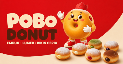 Pobo Donut logo
