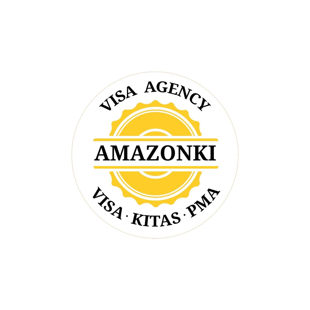 Visa agency "AMAZONKI" logo