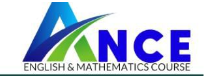 ANCE English & Mathematics Course