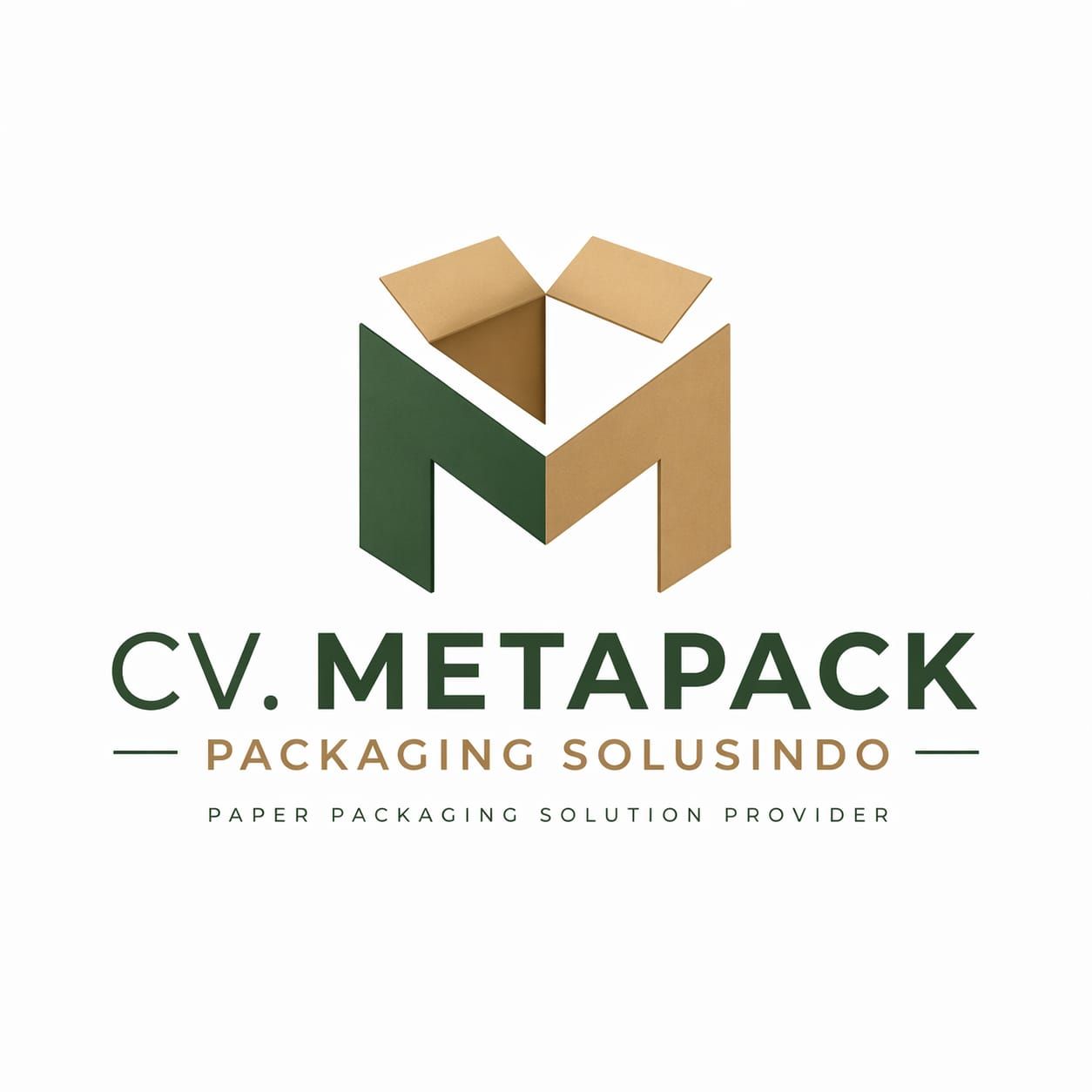 Metapack packaging solusi logo