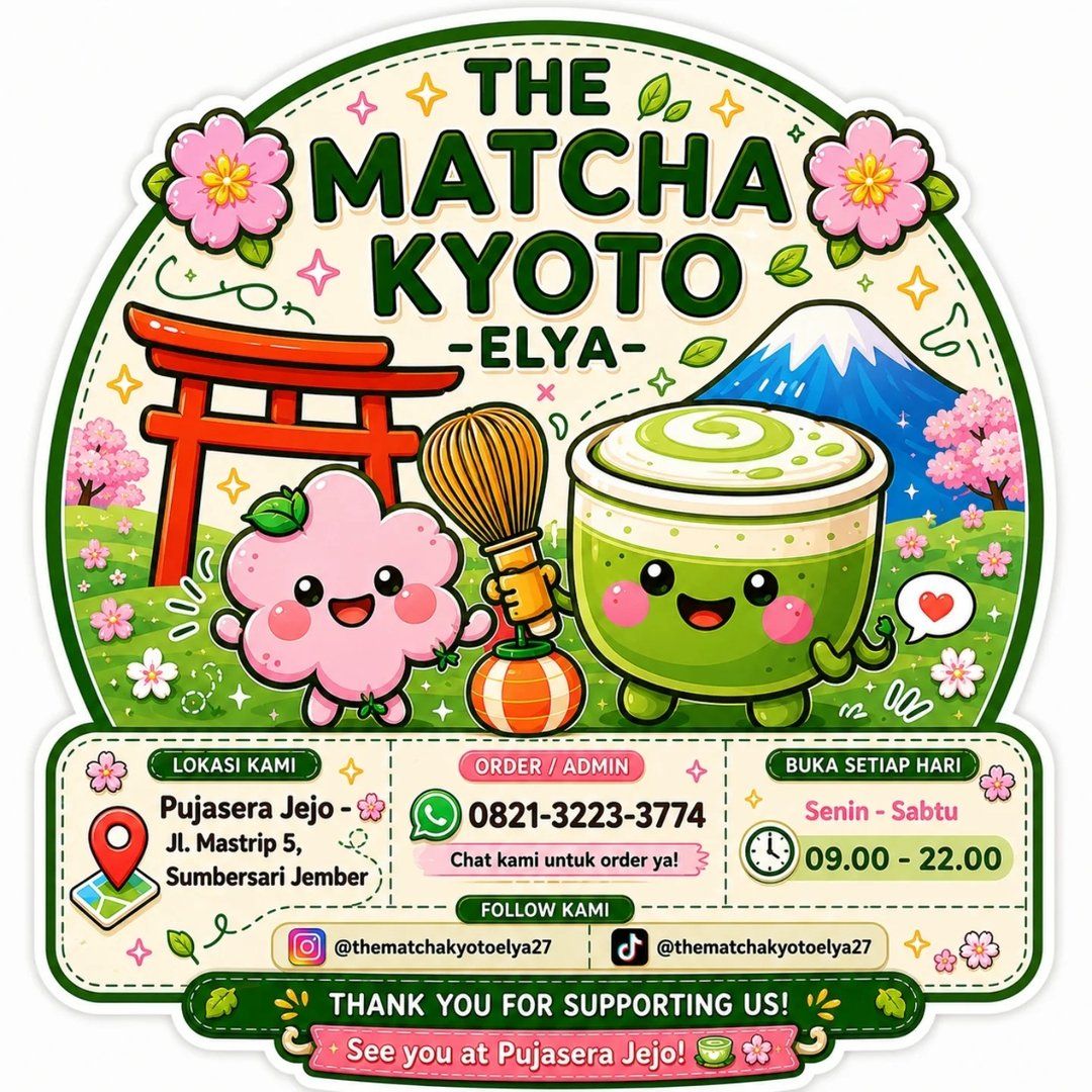 The Matcha Kyoto Elya & Jejo logo