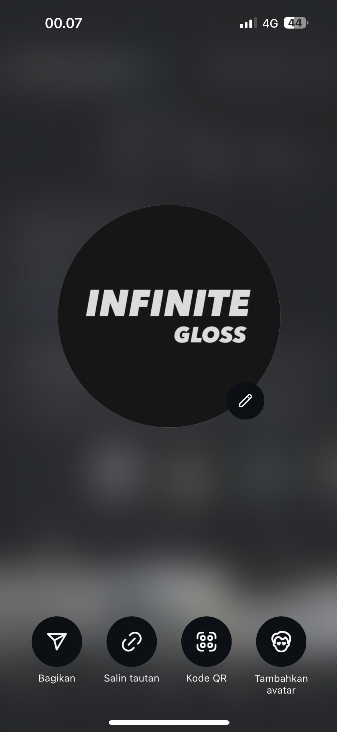 Infinite gloss