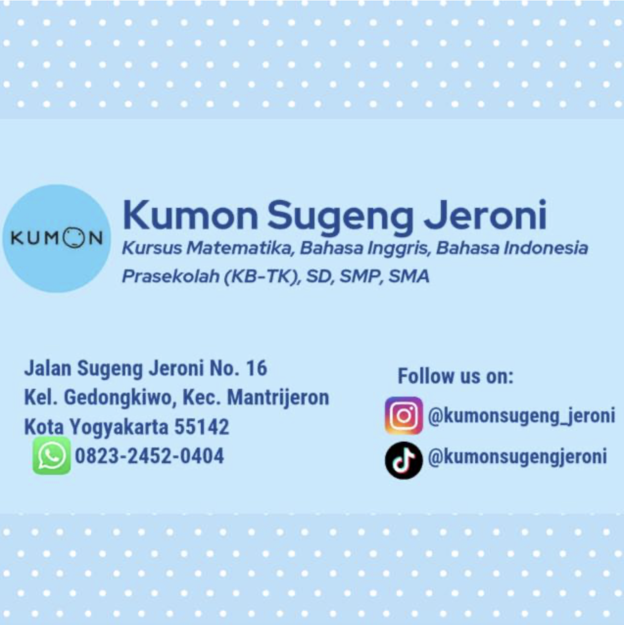 Kumon Sugeng Jeroni