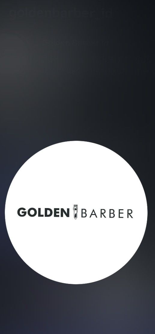 golden barber id logo