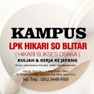 LPK Hikari SO Blitar