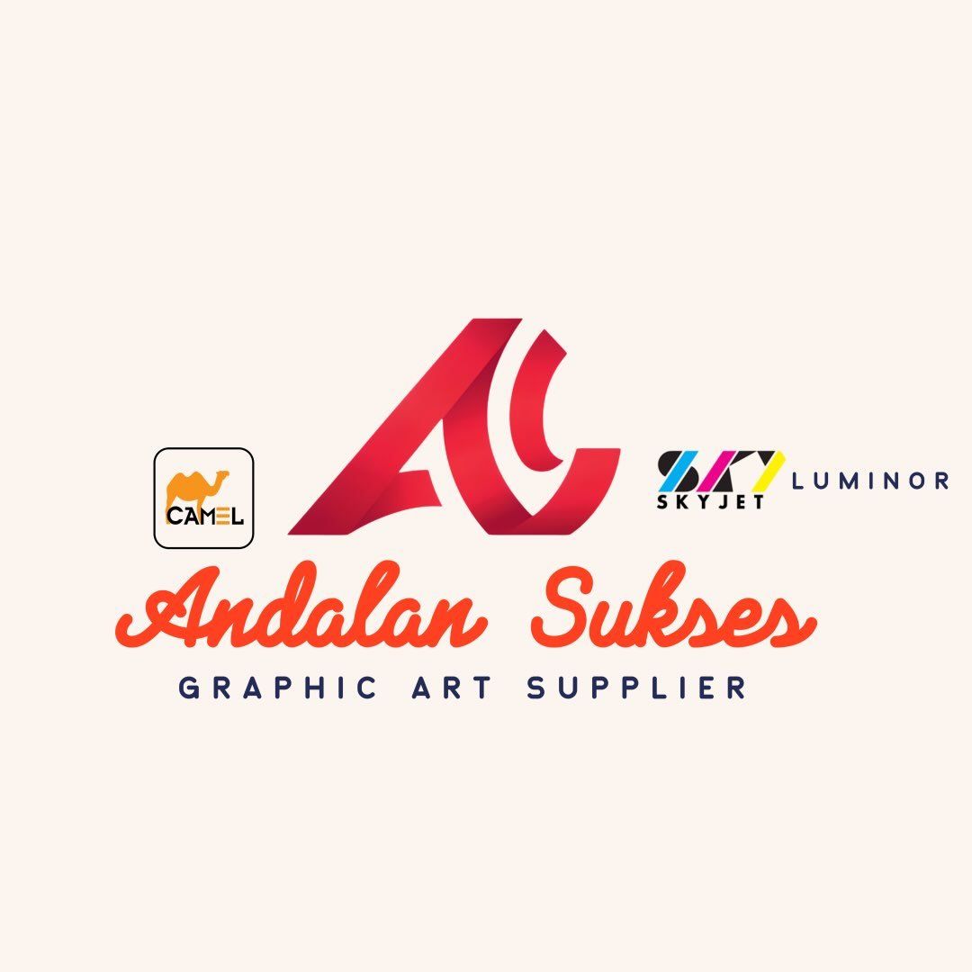 Andalan sukses graphic art supplier logo