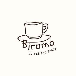 Birama coffee and space logo