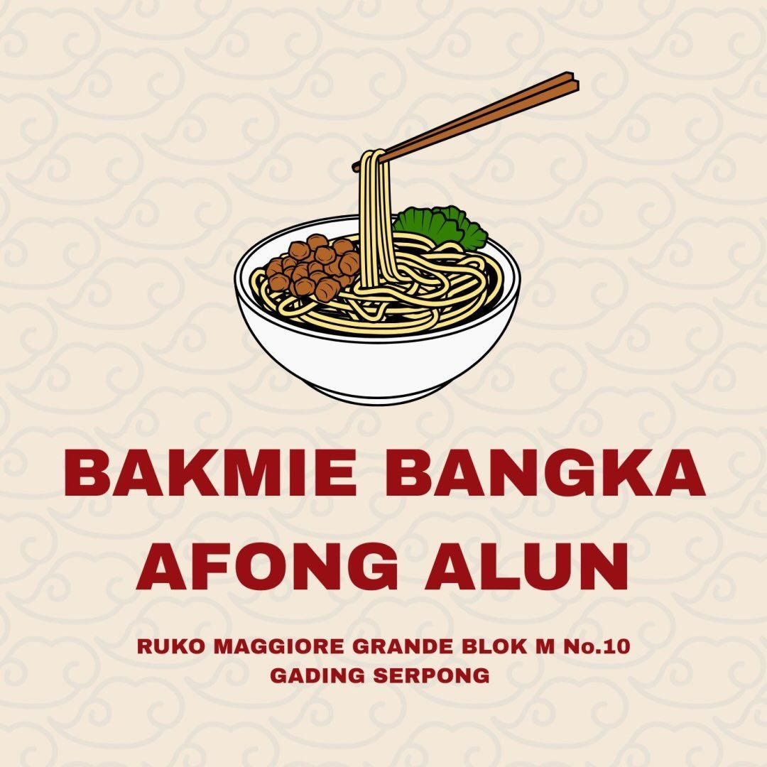 Bakmie Bangka Afong Alun