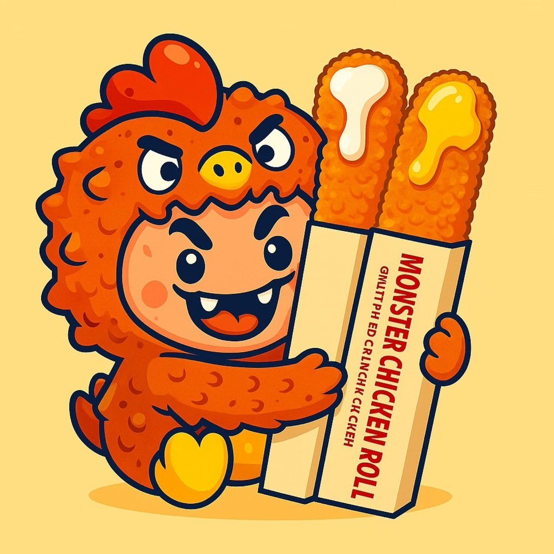 Monster Crispy Chicken Roll
