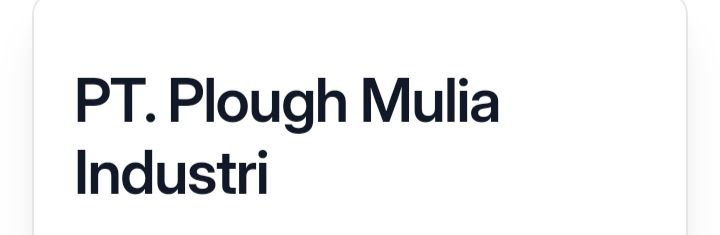 PT plough mulia industri