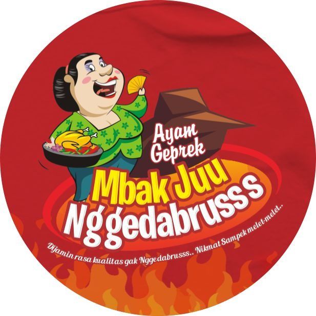 Ayam Geprek Mbak Juu ngedabrus logo