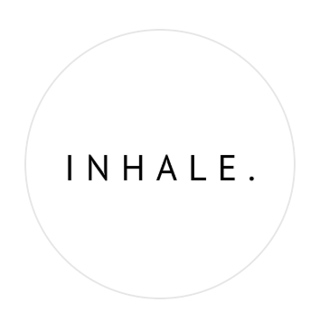 INHALE. logo