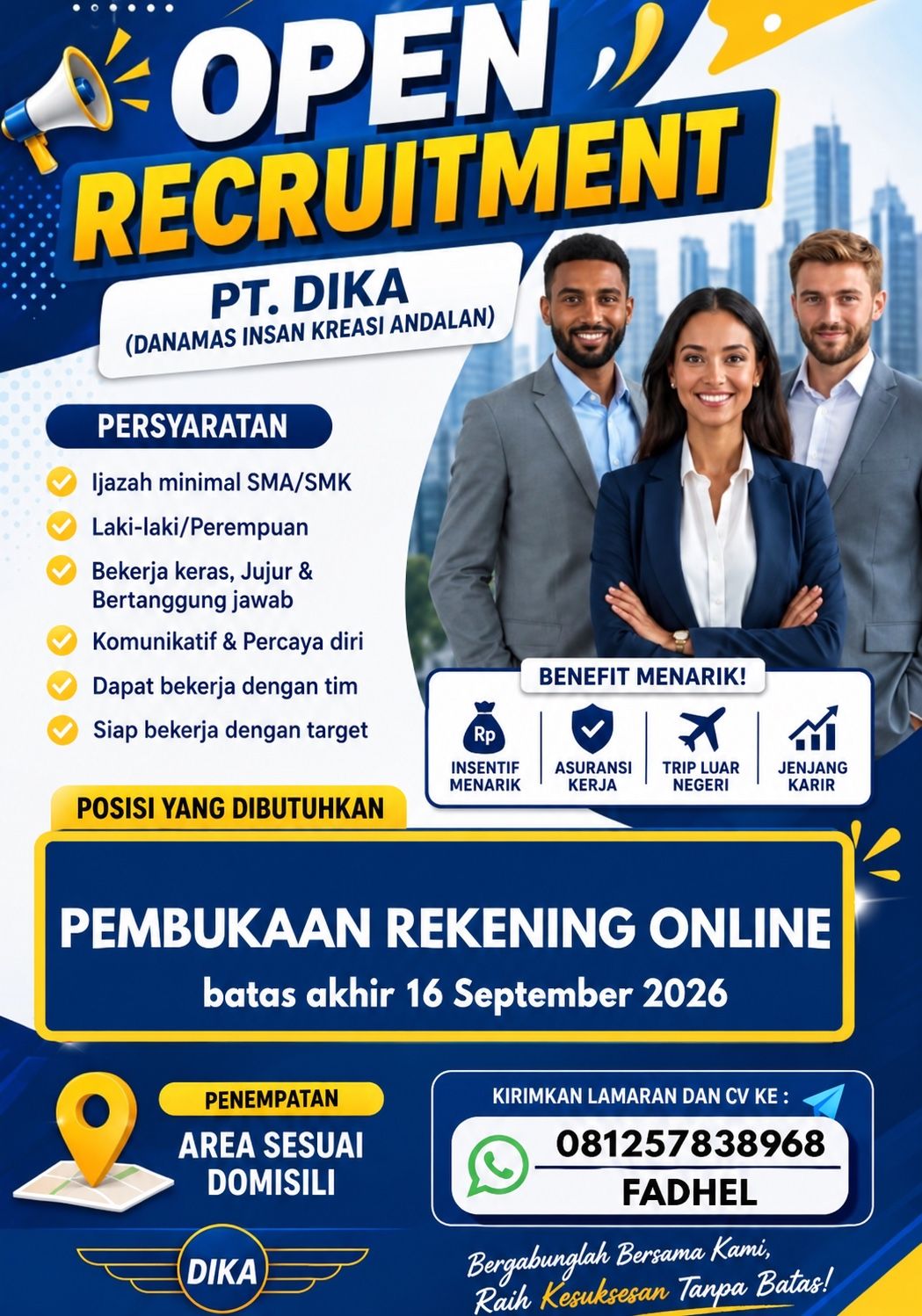 Sales Pembukaan Rekening Online