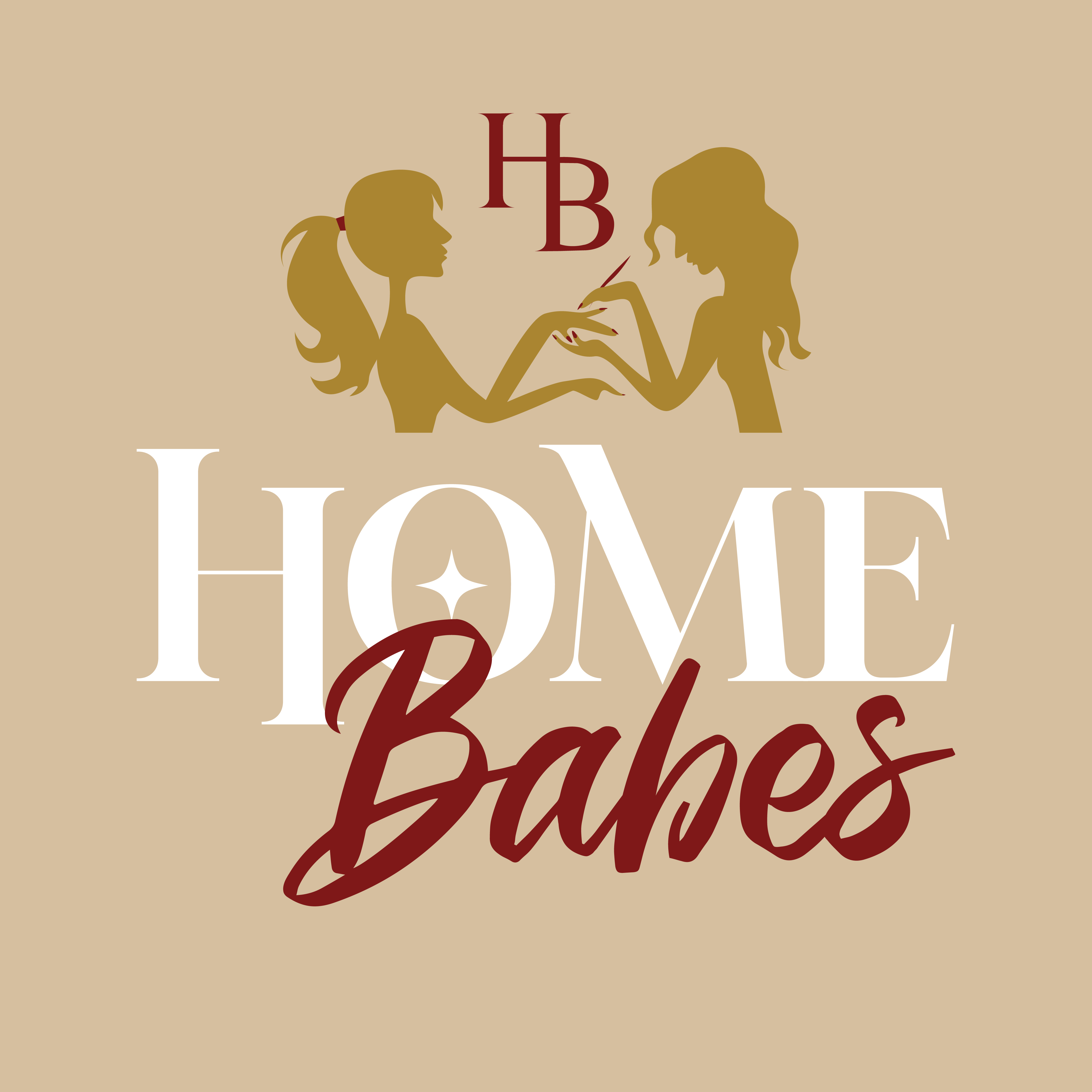 Home Babes Beauty Studio logo