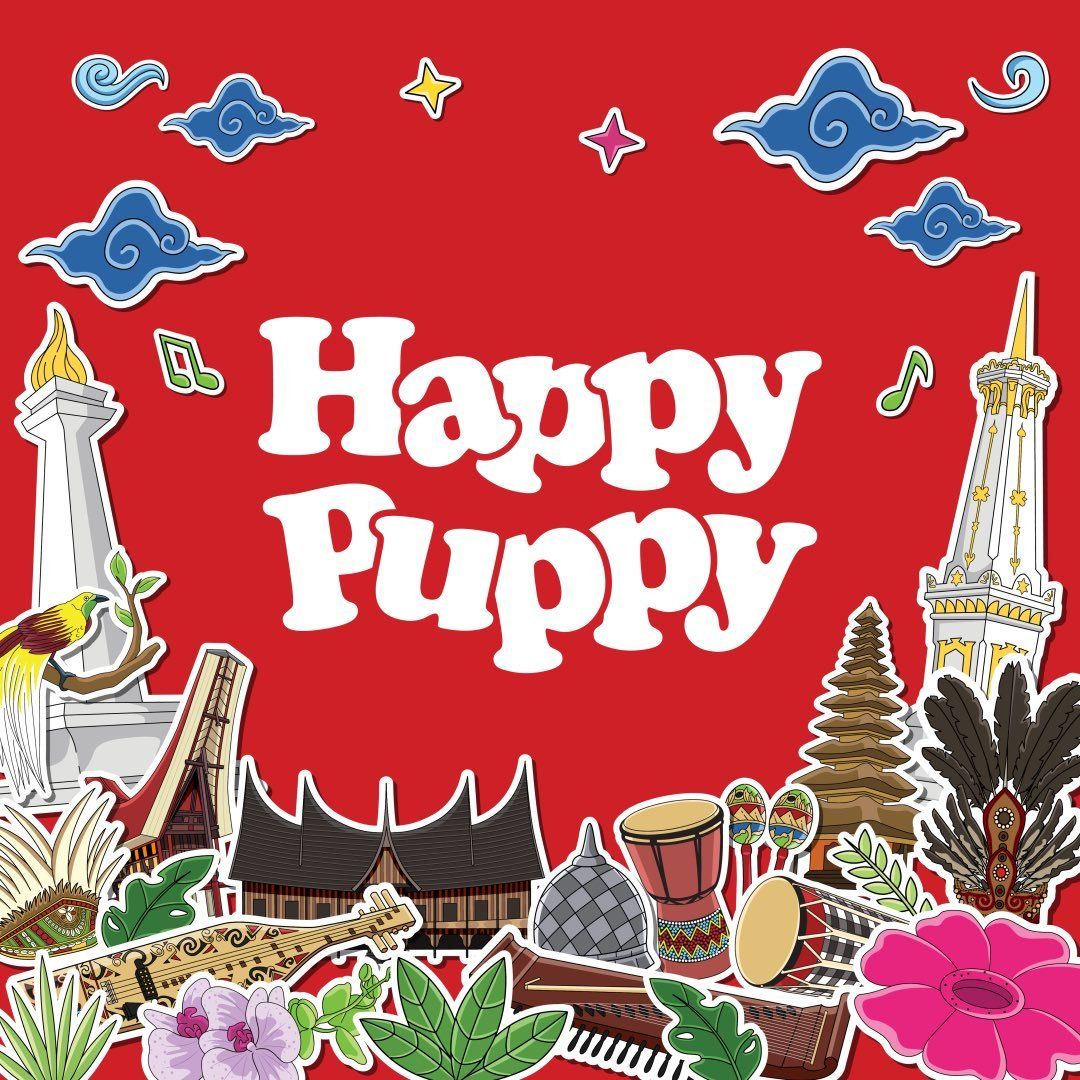 Happy Puppy Gatsu logo