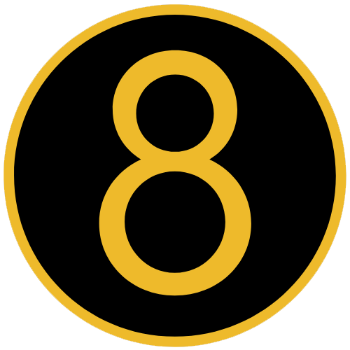 8 lounge logo