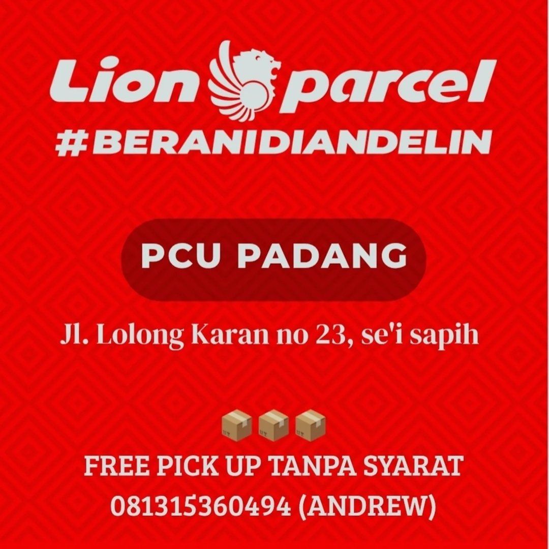 PCU LION PARCEL PADANG
