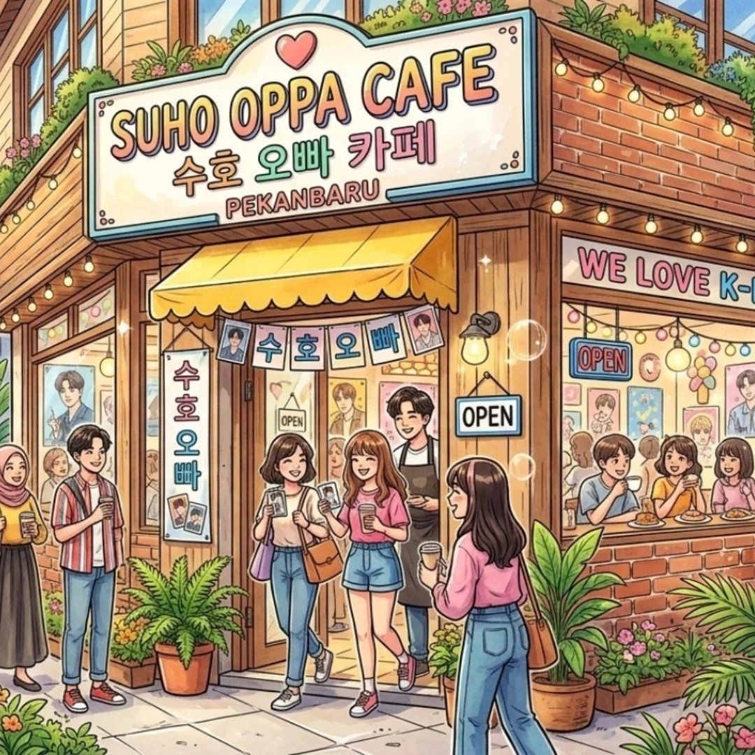 Suho Oppa Cafe logo