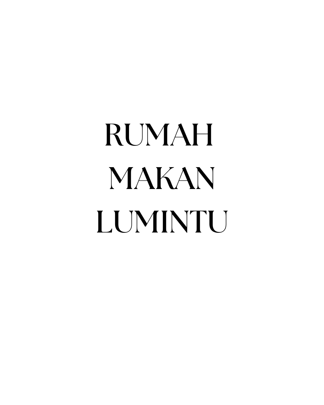 Rumah Makan Lumintu