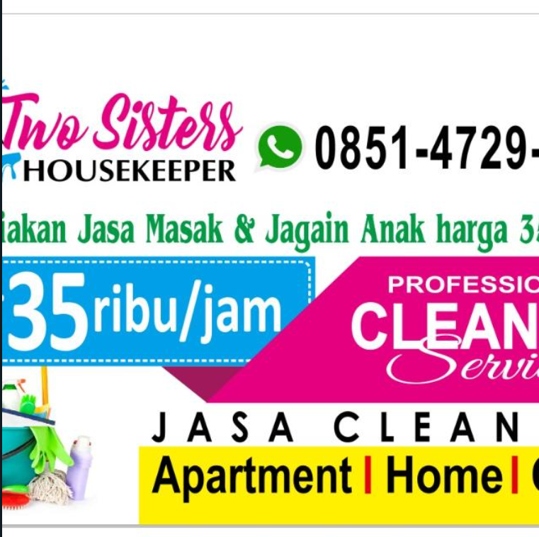 Two Sisters Cleaning logo