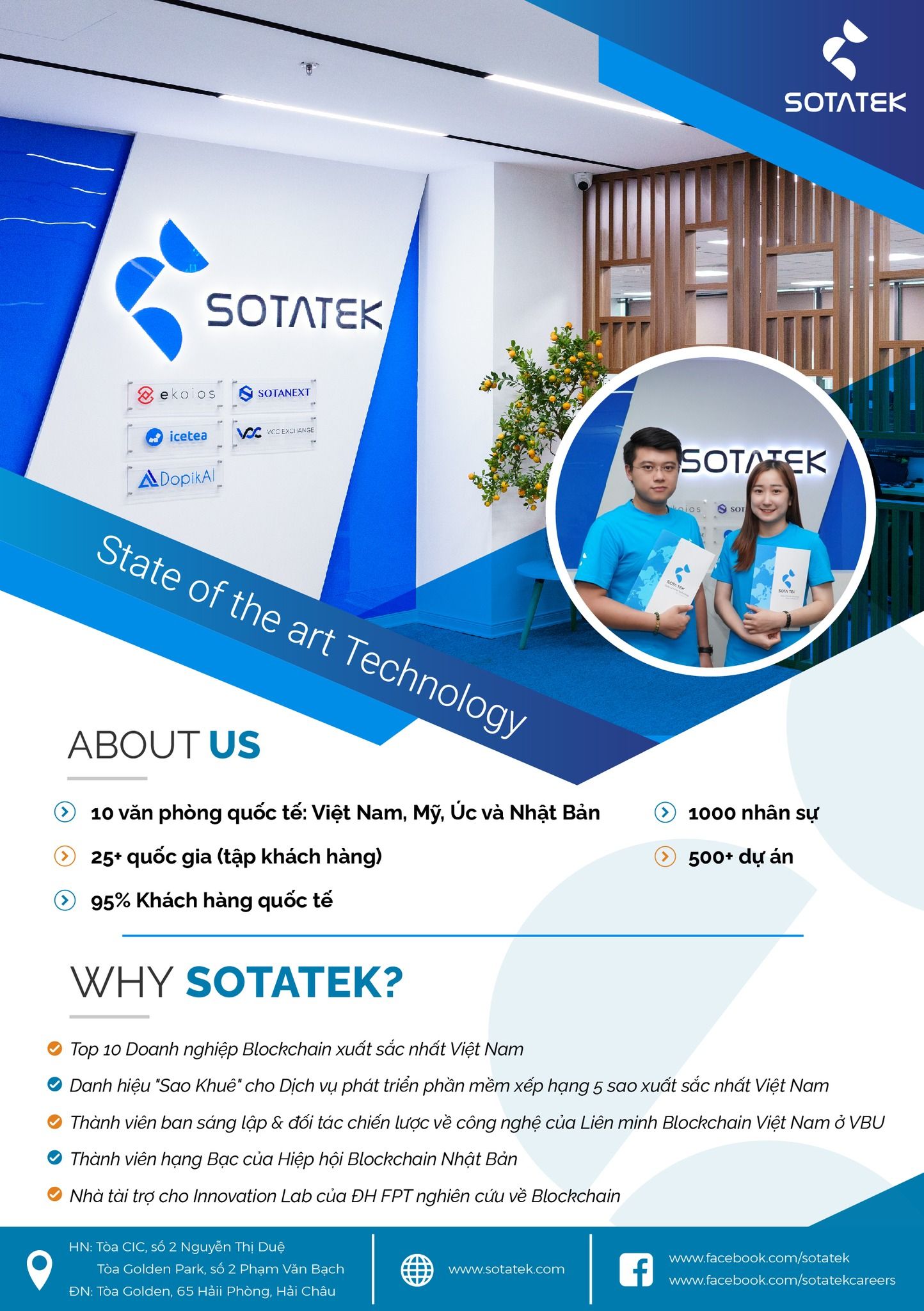 Công ty Cổ phần Công nghệ SotaTek logo