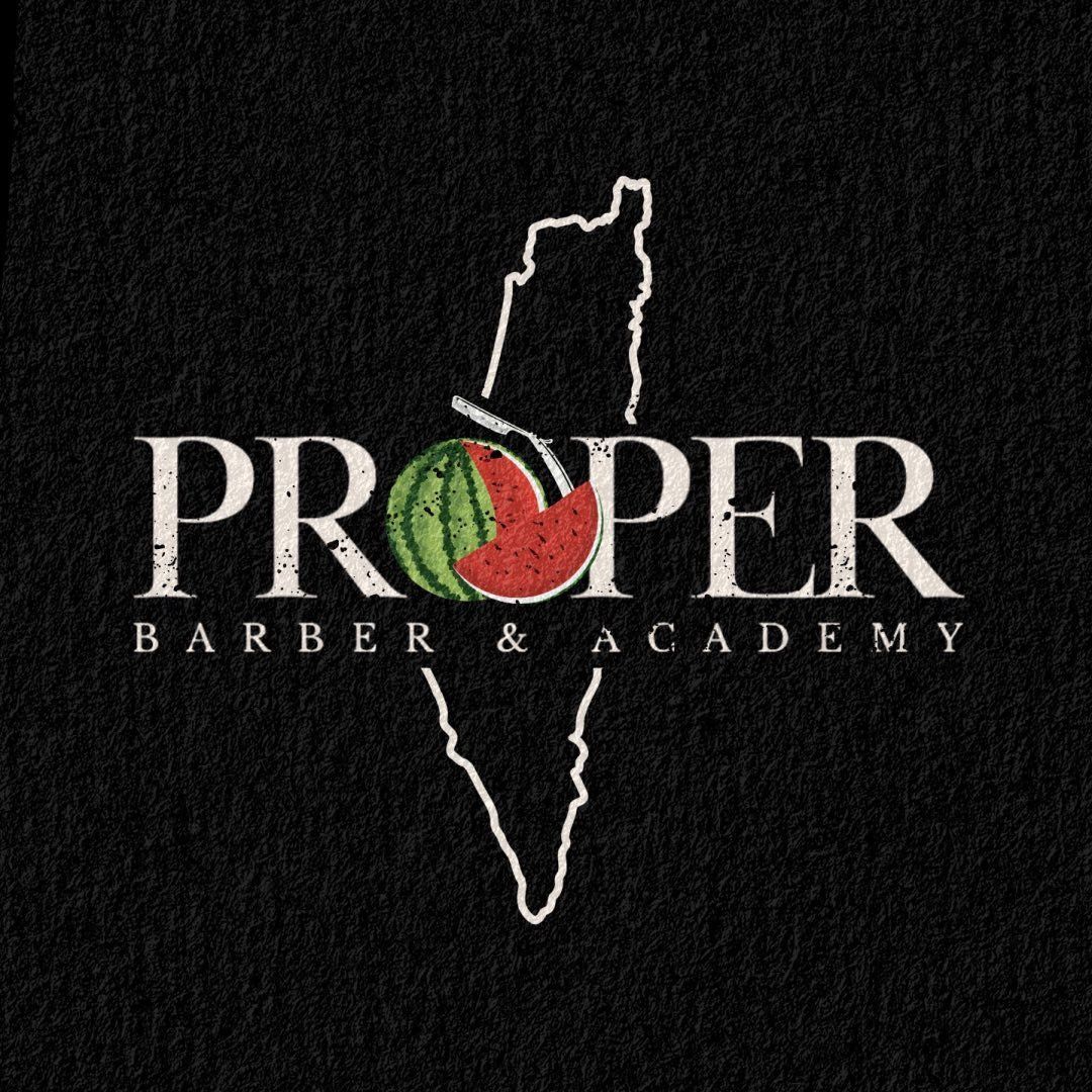 PROPER BARBER & ACADEMY logo