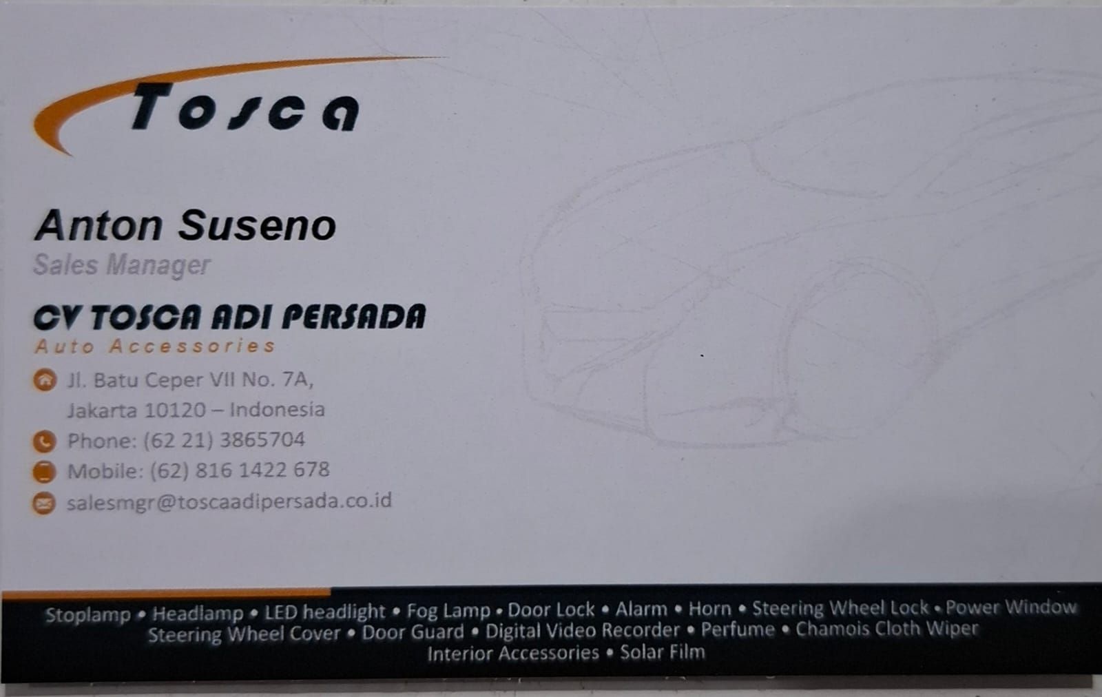CV Tosca Adi Persada