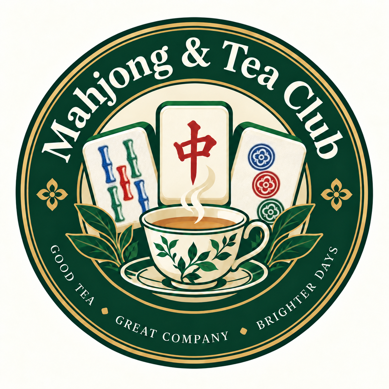 Mahjong & Tea Club logo