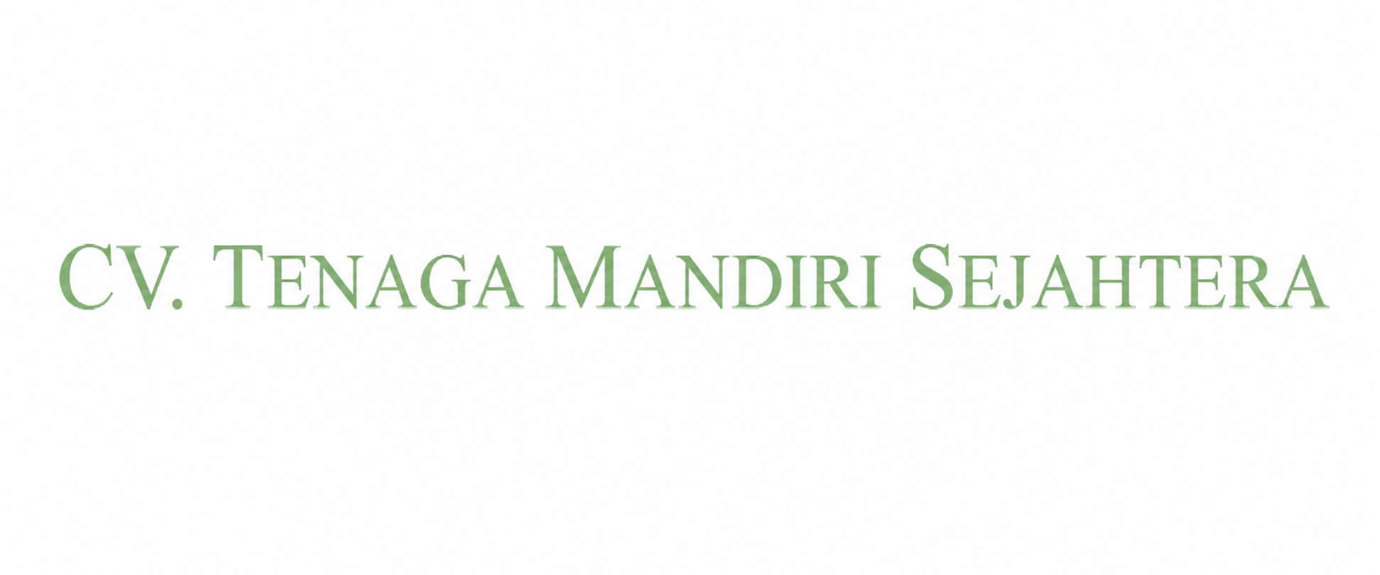 CV. TENAGA MANDIRI SEJAHTERA