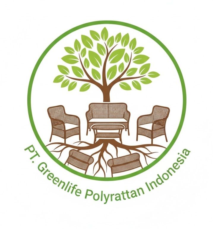 PT Greenlife Polyrattan Indonesia. logo