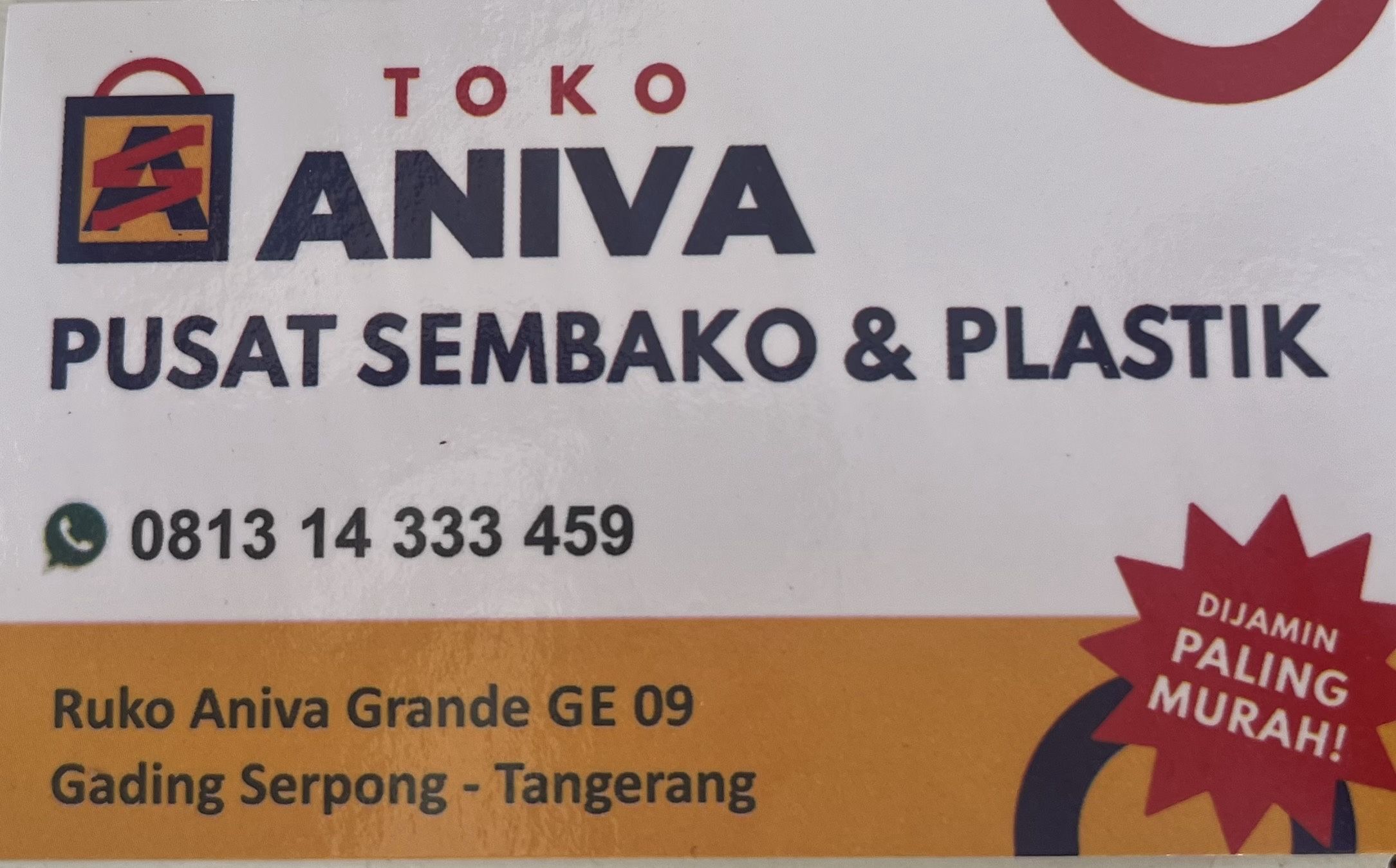 TOKO ANIVA SEMBAKO