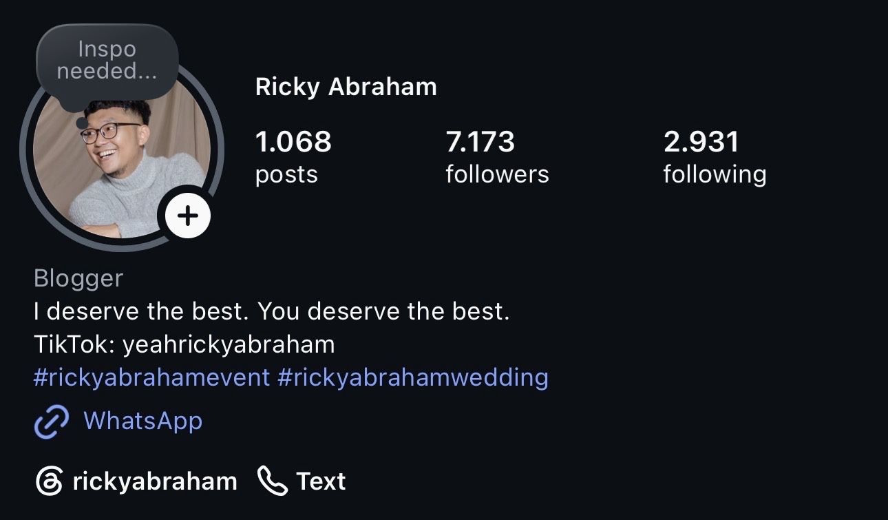 Ricky Abraham Master Of Ceremony