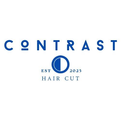 BARBERSHOP “CONTRAST HAIR CUT” logo