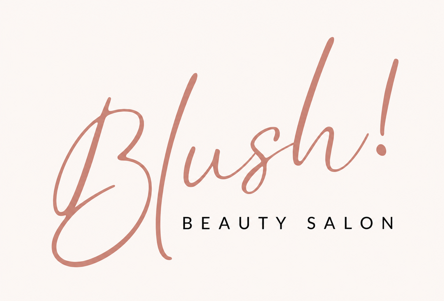 Blush! Beauty Salon logo