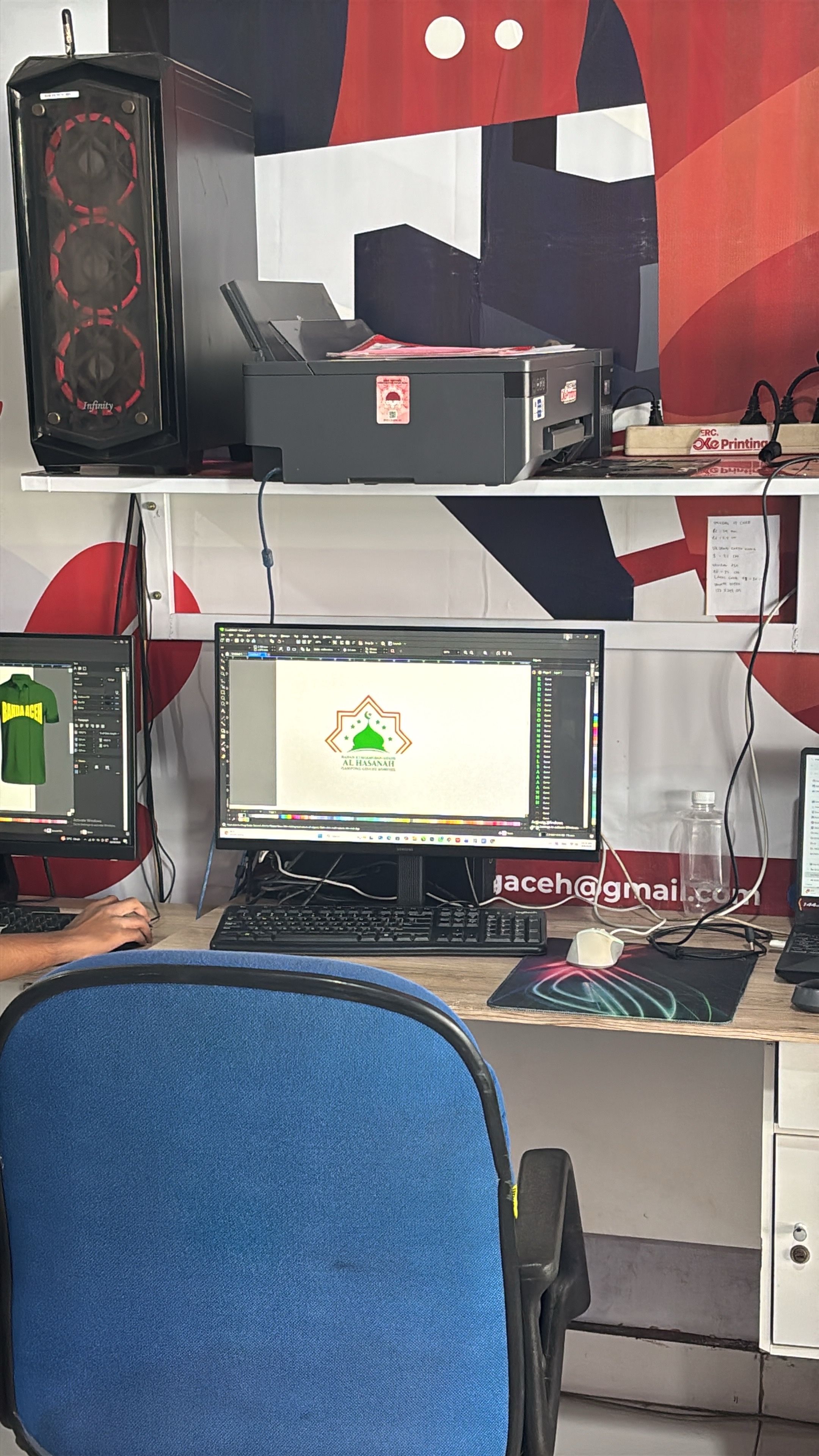 Percetakan Oke Printing logo