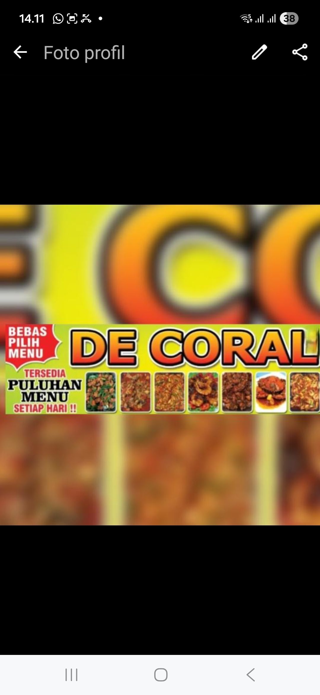 De coral seafood catering