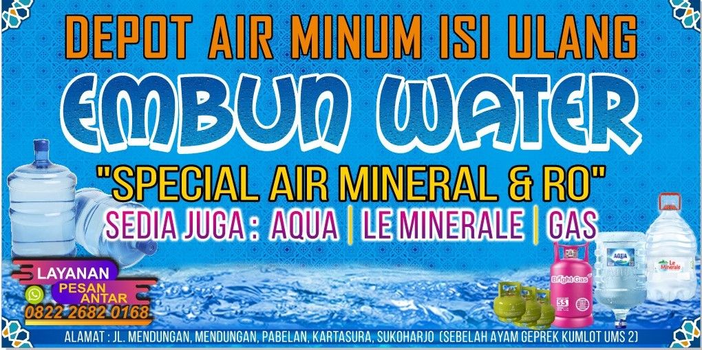 Depot Air Minum Isi Ulang Embun Water
