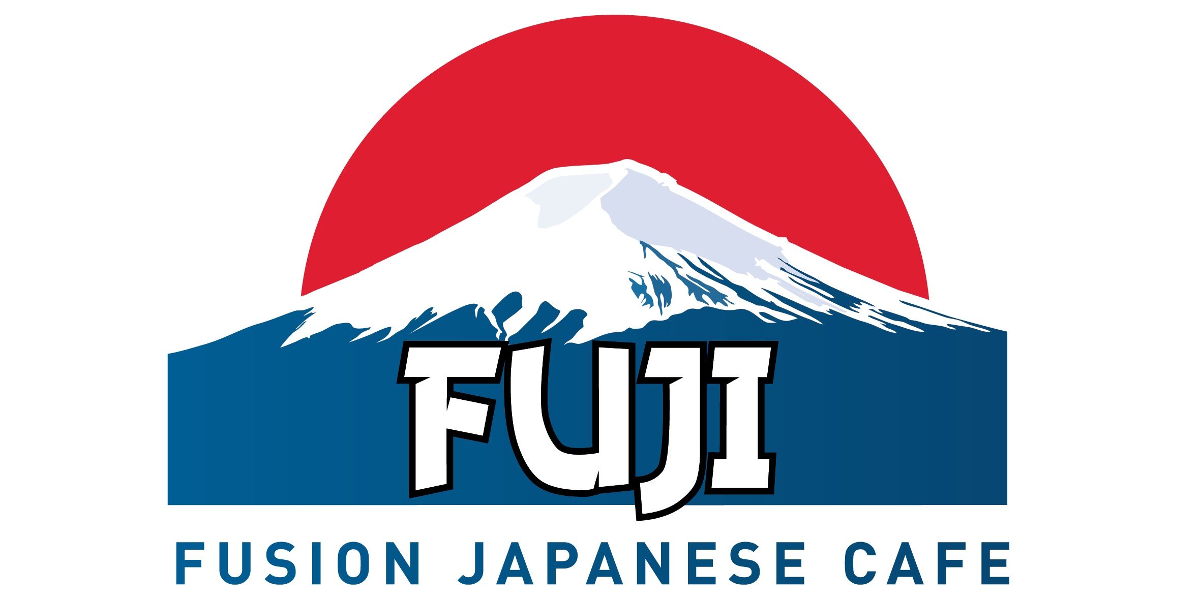 Fuji fusion sushi restaurant logo