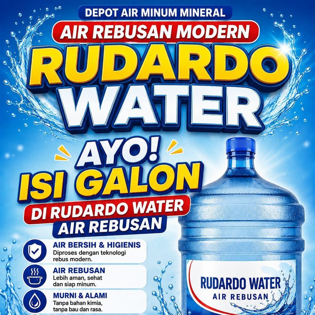 Rudardo Water logo