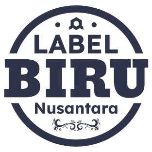 Label Biru Nusantara