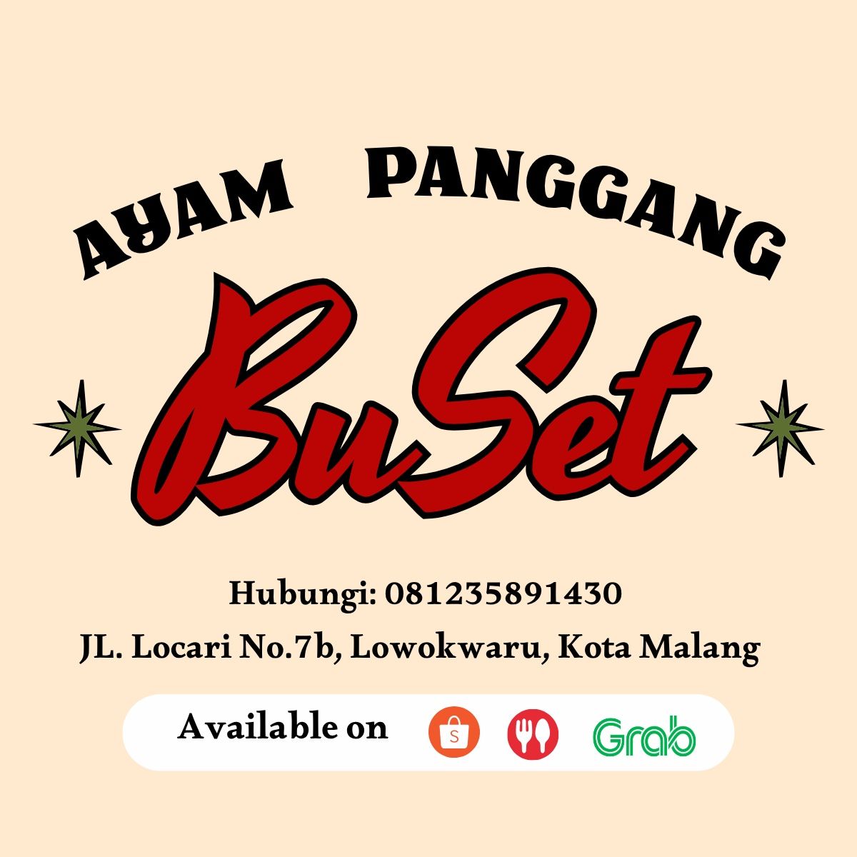Ayam Panggang BuSet logo