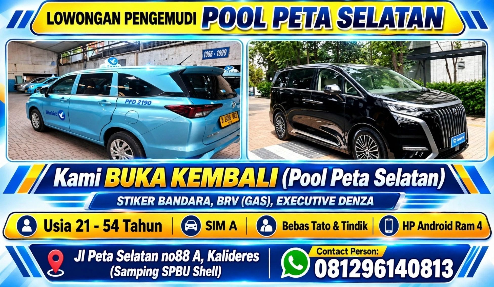 Bluebrid pool peta selatan logo