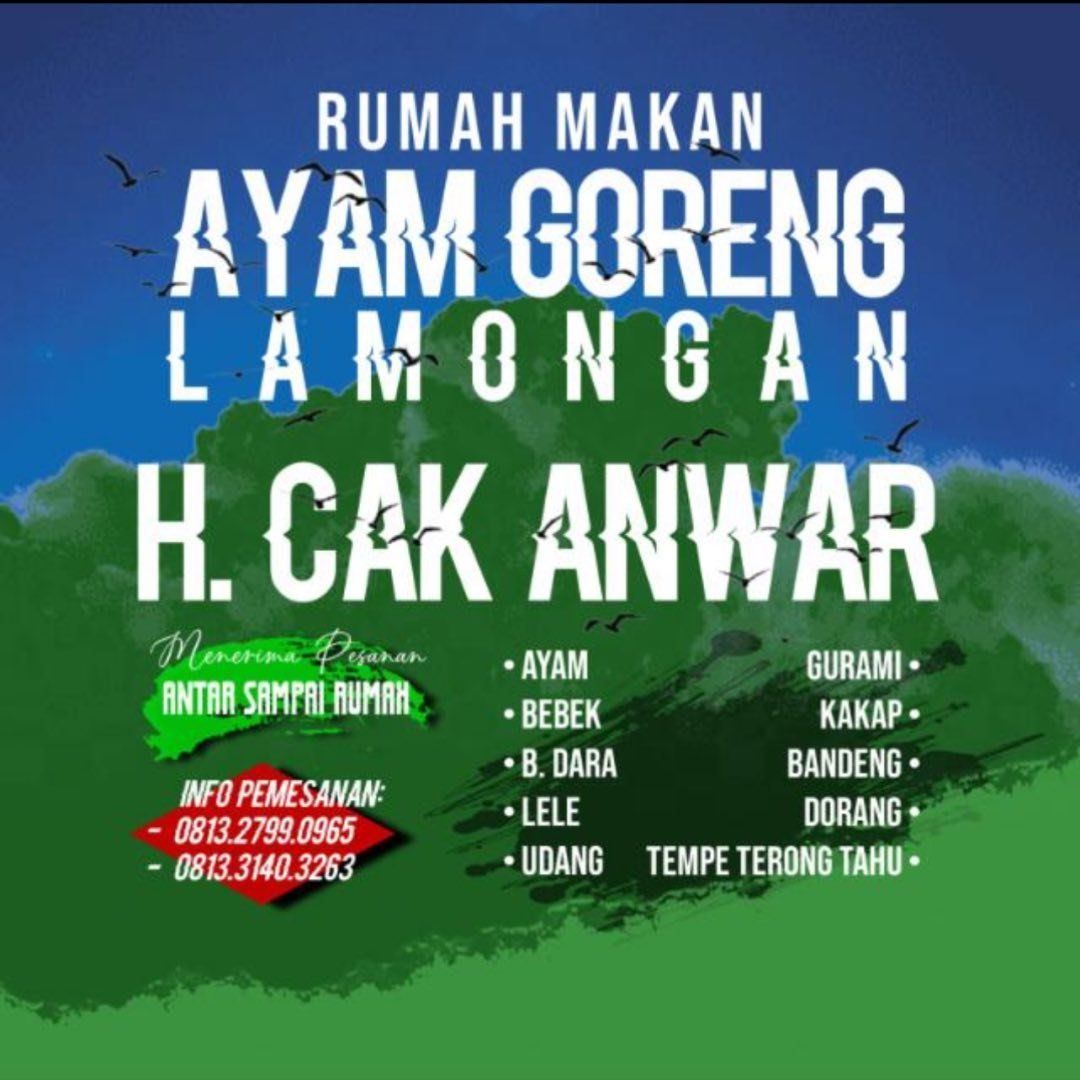 Rumah Makan Lamongan Putra H. Cak Anwar