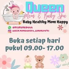 Queen Mom & Baby Spa logo