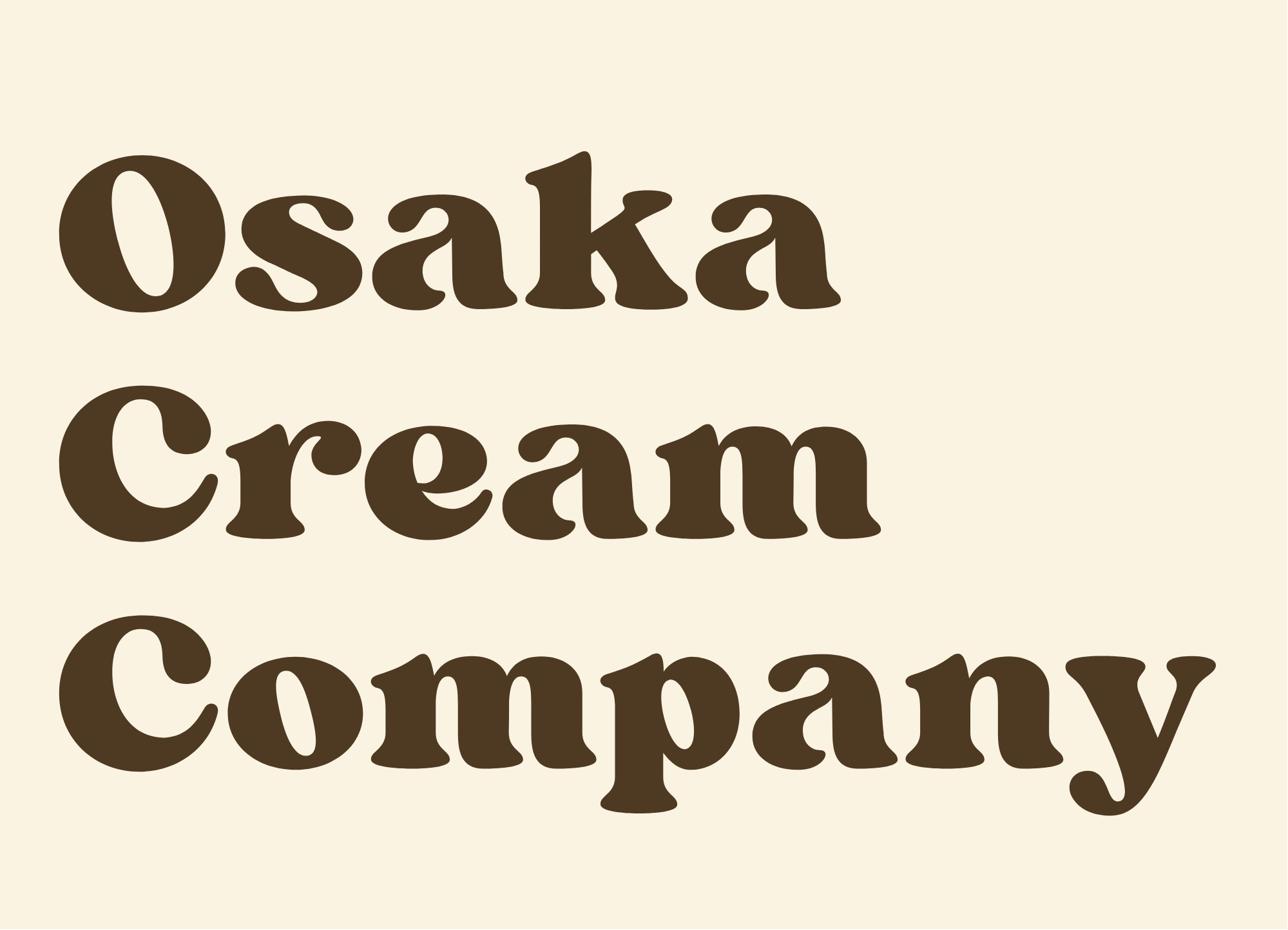Osaka Cream Company