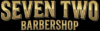 Seven Two Barbershop logo