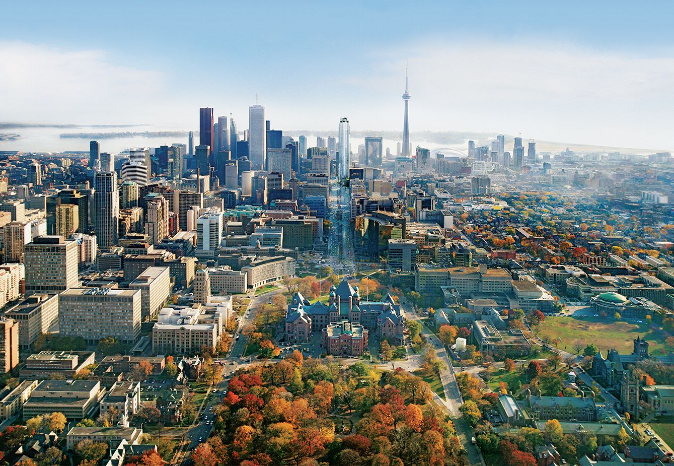 Появление крупных городов. Город Торонто Канада. Торонто Канада с высоты птичьего полета. Город Торонто (Канада, 1979 год). Торонто North York.
