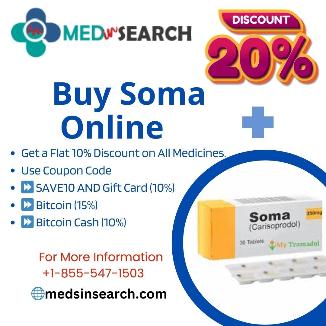 Buy Soma Online Carisoprodol at Lowest Price